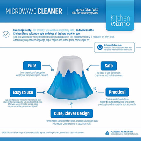 Erupting Volcano Microwave Cleaner