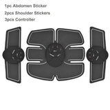 EMS Wireless Muscle Stimulator Smart Fitness Abdominal Training Device Electric Weight Loss Stickers Body Slimming Belt Unisex