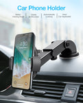 Automatically Locking Windshield Phone Holder - Universal Fit