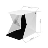 Portable Folding Lightbox Photography Studio With LED Lights-Soft Box