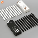 10Pcs/Lot Xiaomi KACO 0.5mm Xiomi Mi Signing P E N Gal Ink Smooth Writing Durable Signing Black Refill