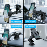 Automatically Locking Windshield Phone Holder - Universal Fit